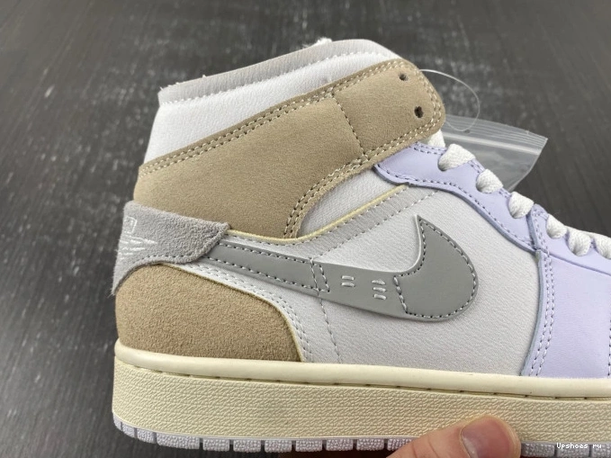 1 SE Jordan DM9652-120 Tech  Mid  Craft Grey 0707